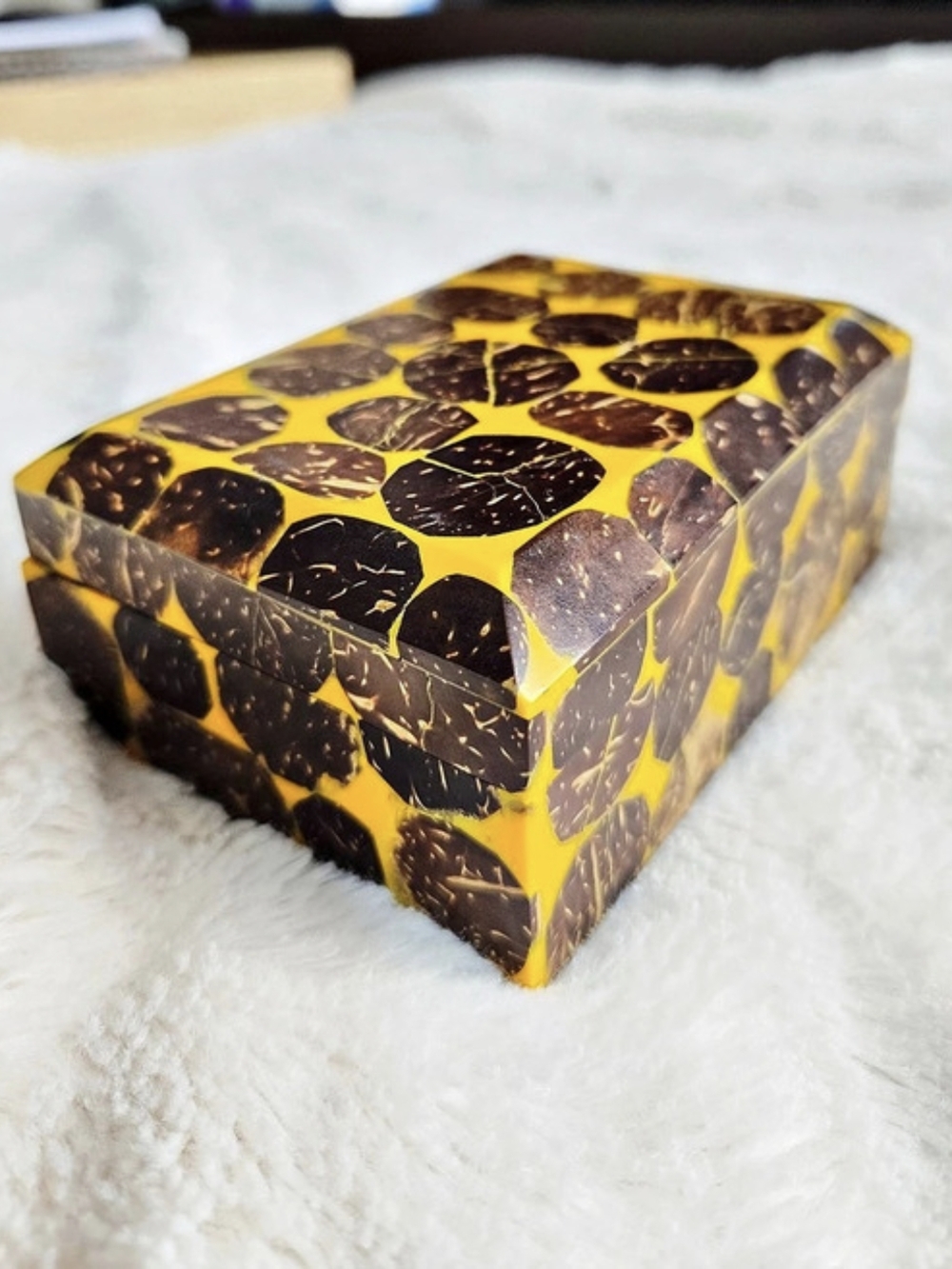 R&Y Augusti London | Geometric Wooden Decor Box